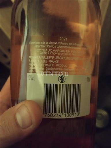 Provansa Coteaux Varois v Provansi L'Escarelle 2021