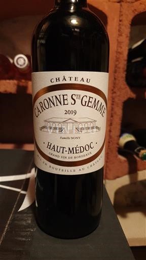 Bordeaux Haut-Médoc Château Caronne Sainte Gemme 2019