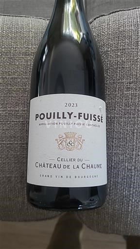 Borgogna Pouilly-fuissé Château La Chaume 2023