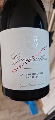 Loiren laakso Määrittelemätön Greveauxquet Préphylloxérique 2018