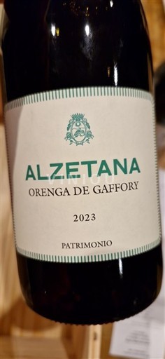 Corse Patrimonio Orenga de Gaffory Alzetana 2023