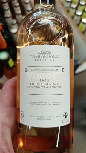 Provenza Côtes-de-Provence Château Camparnaud Prestige 2022