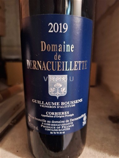 Langvedok Corbières Domaine Dernacueillette 2019