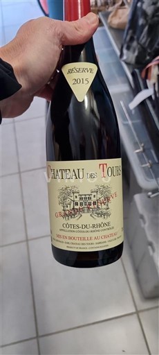 Rhônevallei Côtes-du-rhône Domaine Des Tours Grande Réserve 2015