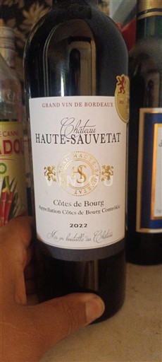 Bordeaux Côtes-de-bourg Château Haute-Sauvetat 2022