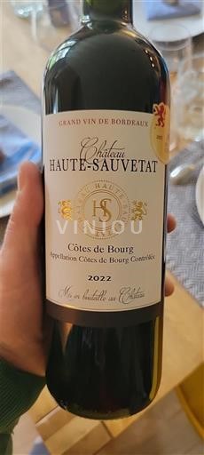 Bordeaux Côtes-de-Bourg Château Haute-Sauvetat 2022