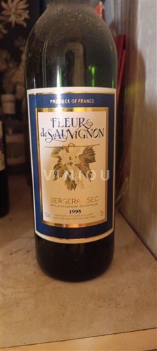 Jihozápad Bergerac Fleur de Sauvignon 1995