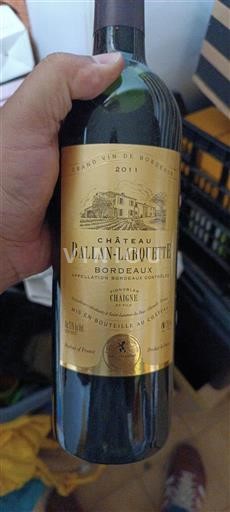 Bordeaux Château Ballan-Larquette Chancé 2011