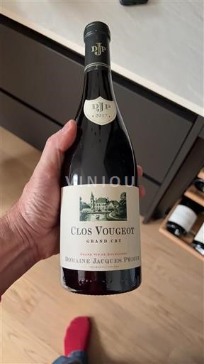 Bourgogne Clos-de-vougeot Grand Cru Domaine Jacques Prieur 2017