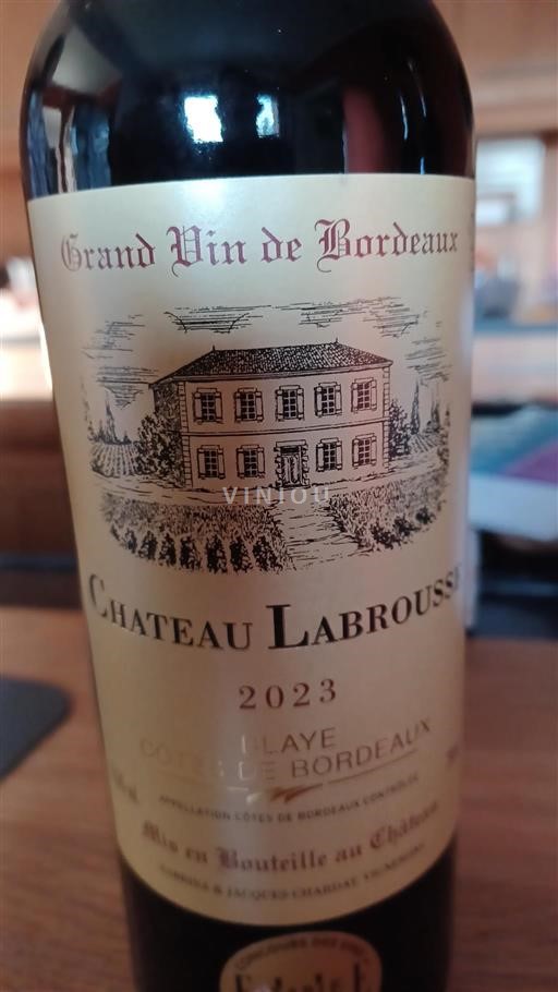 Bordeaux Côtes-de-Bordeaux Château Labrousse 2023
