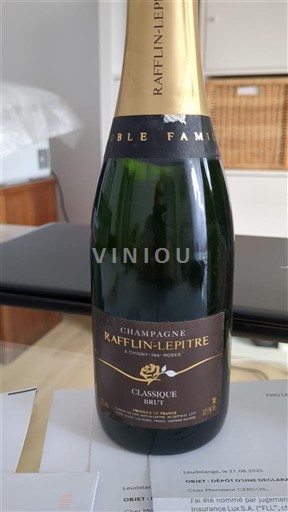 Samppanja Rafflin-Lepitre Classique Ei vuosikertaa