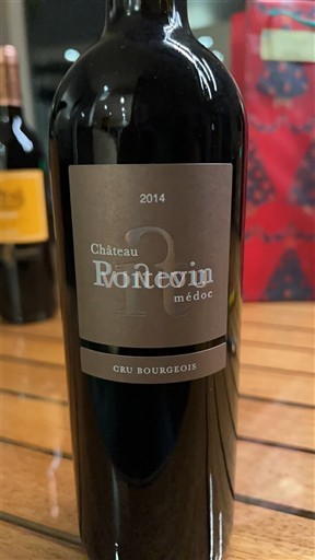 Bordeaux Médoc Cru Bourgeois Château Poitevin 2014