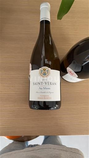 Bourgogne Saint-Véran Vignerons des Terres Secrètes Au Mont 2022