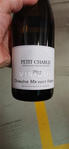 Bourgogne Petit-chablis Domaine Michaut Frères 2023