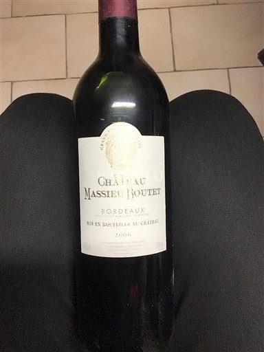 Bordeaux Château Massieu Boutet 2006
