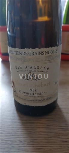 Alsace Ernest Burn Gewurztraminer Sélection de Grains Nobles 1998
