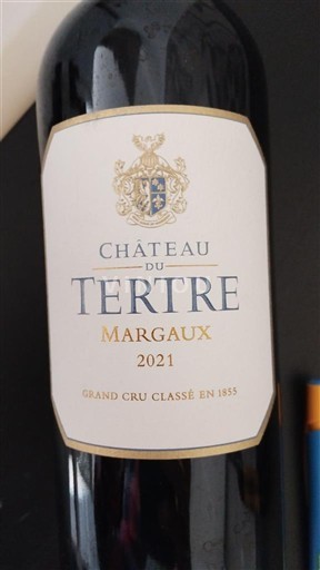 Bordeaux Margaux Grand Cru Château Tertre 2021