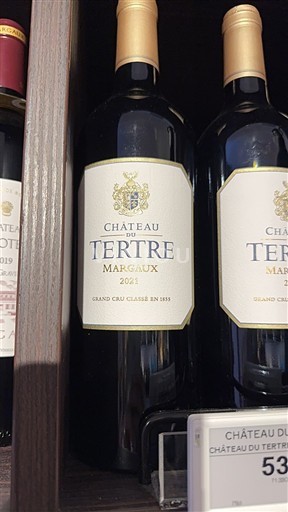 Bordeaux Margaux Grand Cru Château Tertre 2021