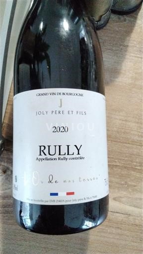 Burgundsko Rully Joly père et fils 2020