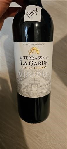 Bordeaux Pessac-Léognan La Garde La Terrasse de La Garde Neročník