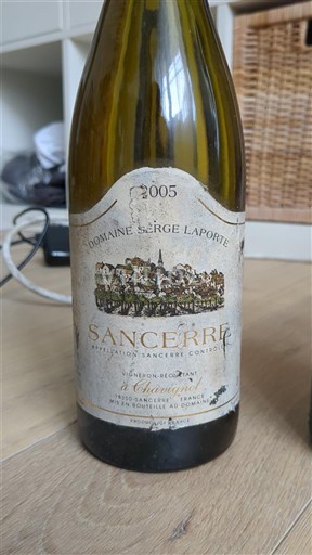 Údolí Loiry Sancerre Domaine Serge Laporte à Chavignol 2005