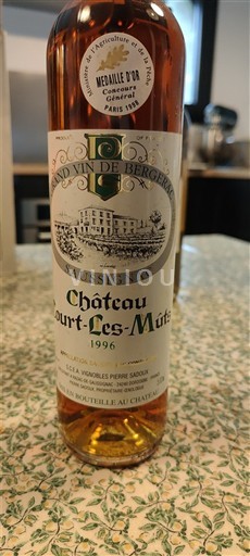 Tây Nam Saussignac Château Court-Les-Mûts 1996