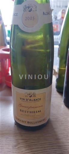 Alsace Bestheim Lieu-dit Bollenberg 2005