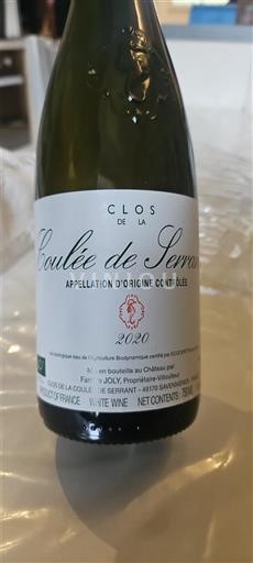 Loirevallei Savennières-Coulée-de-Serrant Clos de la Coulée de Serrant 2020