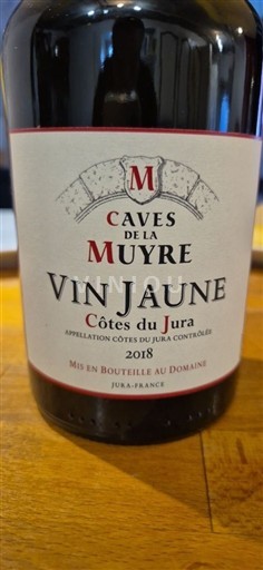 Jura Côtes-du-jura Caves de la Muyre Vin Jaune 2018