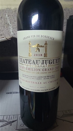 Bordeaux Saint-Émilion Grand Cru Grand Cru Château Juguet 2018