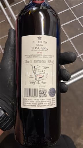 Toscana Không được chỉ định Tenuta di Biserno Biserno 2020
