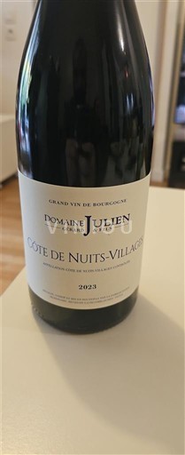 Burgundy Côte de Nuits Villages Domaine Julien (Gérard & Fils) 2023