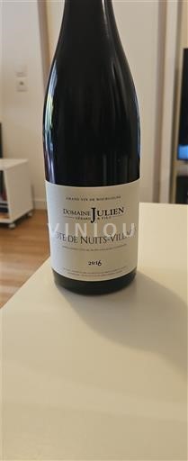 Burgundy Côte de Nuits Villages Domaine Julien (Gérard & Fils) 2016
