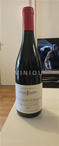 Burgundy Nuits-Saint-Georges Domaine Gérard Julien & Fils Aux Saints-Juliens 2021