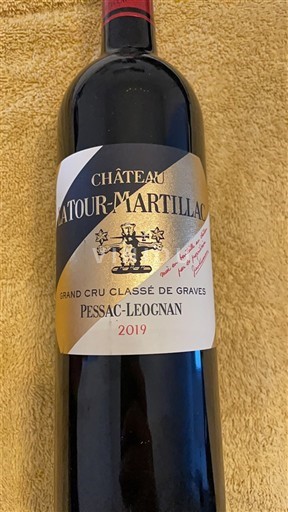 Bordeaux Pessac-Léognan Grand Cru Classé Château Latour-Martillac 2019