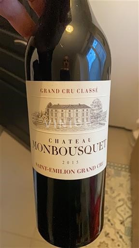 Bordeaux Saint-Émilion Grand Cru Grand Cru Classé Château Monbousquet 2015