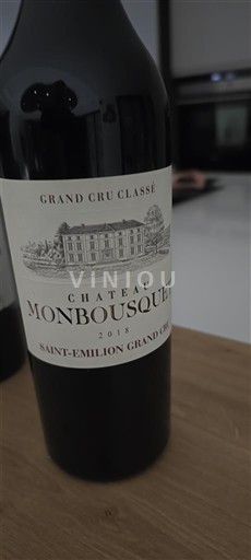 Bordeaux Saint-Émilion Grand Cru Grand Cru Classé Château Monbousquet 2015