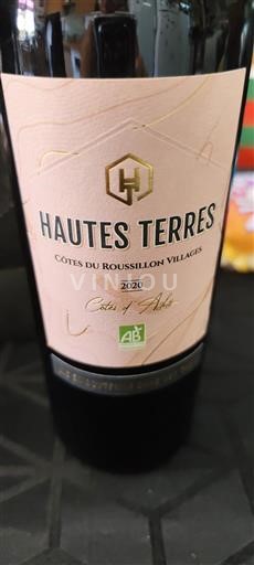 Roussillon Côtes du Roussillon Villages Hautes Terres 2020