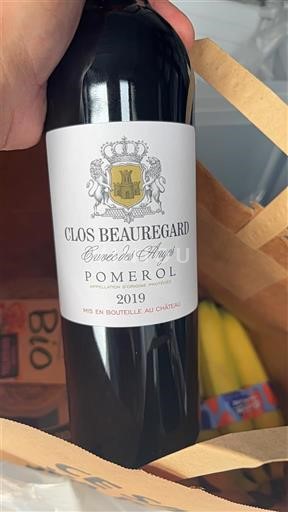 Bordeaux Pomerol Clos Beauregard du Château 2019