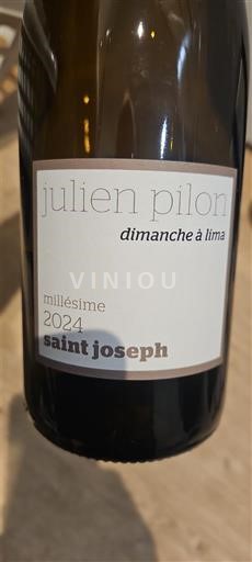 Vallée du Rhône Saint-Joseph Julien Pilon dimanche à lima 2024