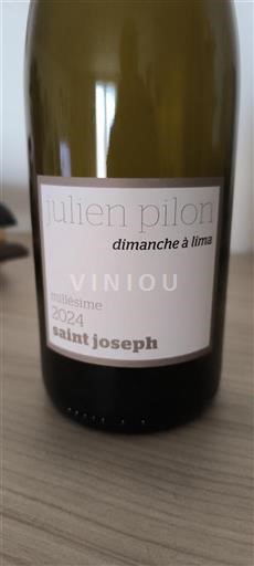 Рона долина Сент-Жозеф Julien Pilon dimanche à lima 2024