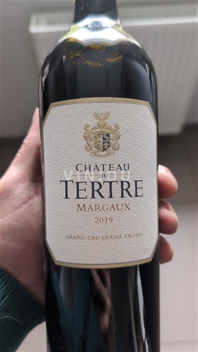 Bordeaux Margaux Grand Cru Classé Château Tertre 2019