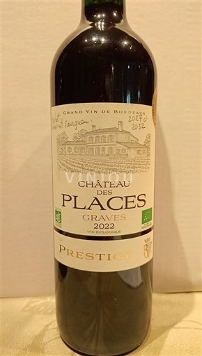 Bordeaux Graves Château Des Places Prestige 2022