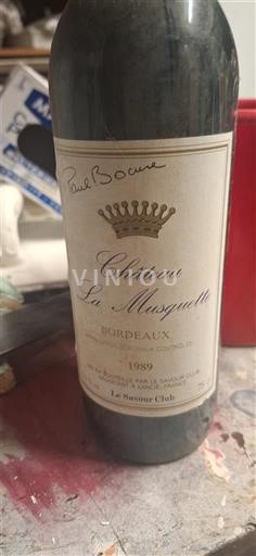 Burdeos Bordeaux Château La Mascaronne 1989