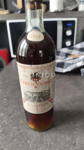 Bordeaux Sauternes Château Valmont 1949