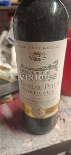Burdeos Bordeaux Château Pitot 2007
