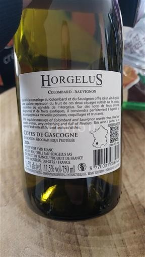 Tây Nam Côtes de Gascogne Horgelus Colombard - Sauvignon 2021