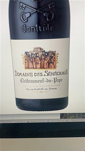 Thung lũng Rhône Châteauneuf-du-pape Domaine Des Sénéchaux 1995