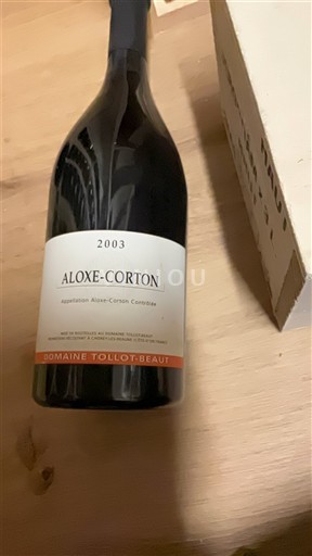 Burgundsko Aloxe-Corton Grand Cru Domaine Tollot-Beaut 2003
