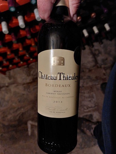 Burdeos Bordeaux Château Thieuley 2014